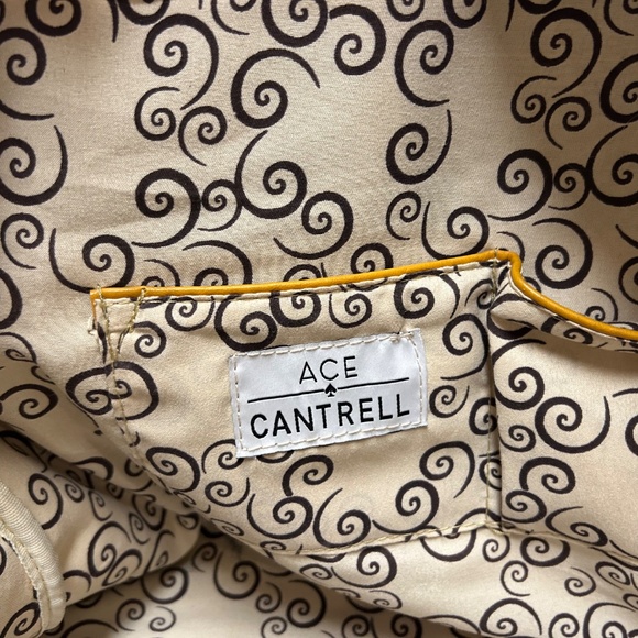 Yellow Ace Cantrell Brooklyn Duffel Bag With Shoulder Strap - Picture 4 of 4